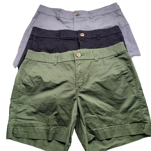 Old Navy Pants - Old Navy Bundle Lot Of 3 Women's Everday Twill Chino Shorts Size 10
